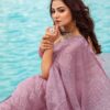 pink saree