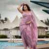 sequence saree